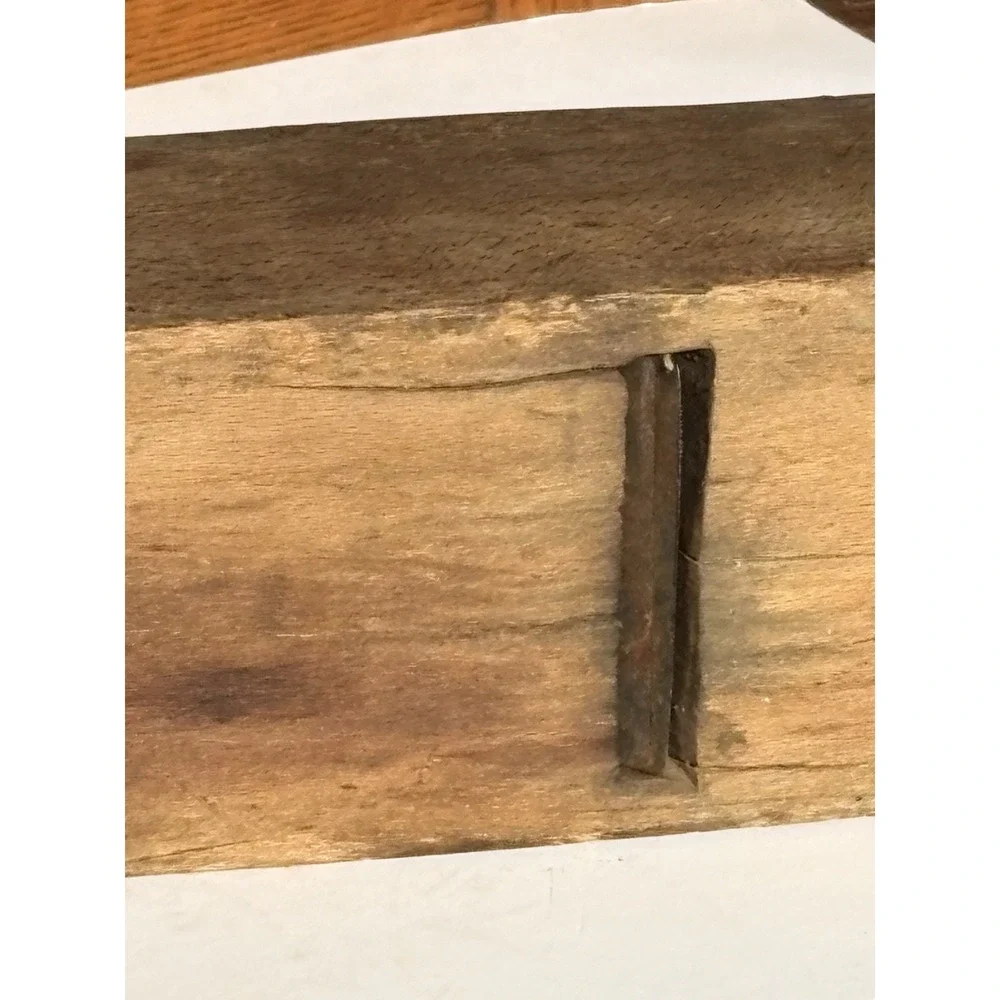 Vintage Wooden Block Plane Woodworking 16